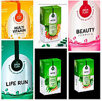 Detox 1, 2, 3, 4, beauty, life run, multi vitamin, imun