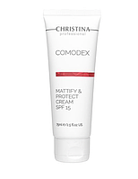 Матуючий захисний крем SPF 15 Christina Comodex Mattify & Protect Cream SPF 15
