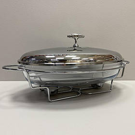 Марміт скляний з металевою кришкою 3 л Ardesto Black Mars AR2414FW