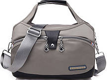 Сумка жіноча повсякденна MADORU для міста та подорожі, сіра AVADONA