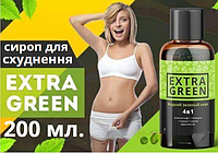 Екстра Грін екстракт зеленої кави 200мл. Extra Green зелена Рідка кава для швидкого схуднення 4 в 1