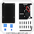 Алюмінієвий корпус для Raspberry PI 4 Model B з активним охолодженням, фото 4