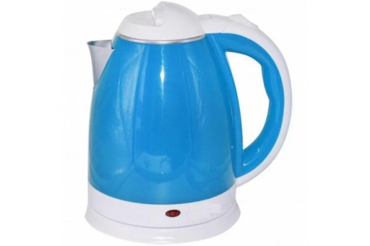 Чайник електричний Rainberg RB-901 2 л Голубий | Електрочайник, фото 1