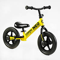 Велобіг "CORSO NEO" EN-37748  сталева рама, колесо 12" EVA (ПІНА), підставка для ніг, в коробці