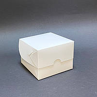 Коробка 110х110х80 мм біла (100шт)