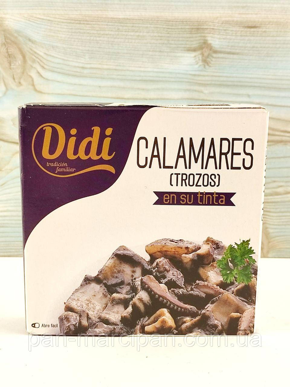 Кальмари Didi Calamares En Su Tinta 266 г, фото 1