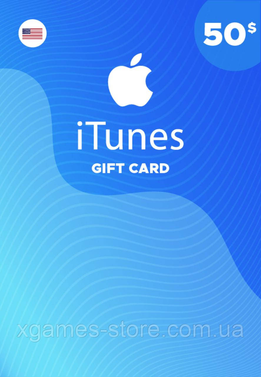 Подарочная карта iTunes / App Store Gift Card $50 (USA)-регион (ID ...