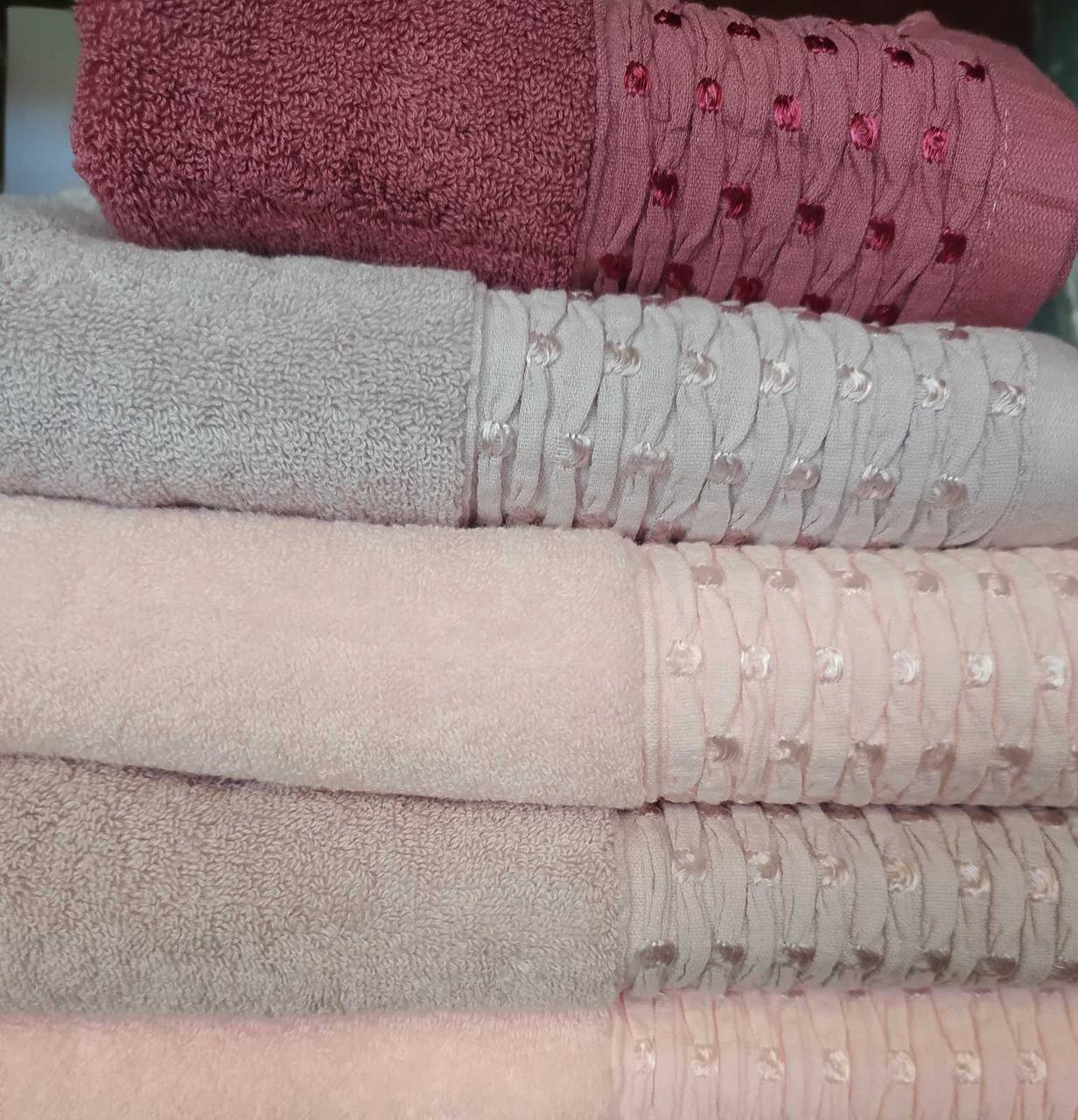 Рушник банний 70*140 Колорфул Чешуя, фото 1