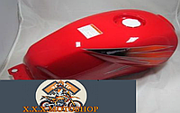 Бак топливный мотоцикл Viper ZS125J (Круглая крышка) Красный