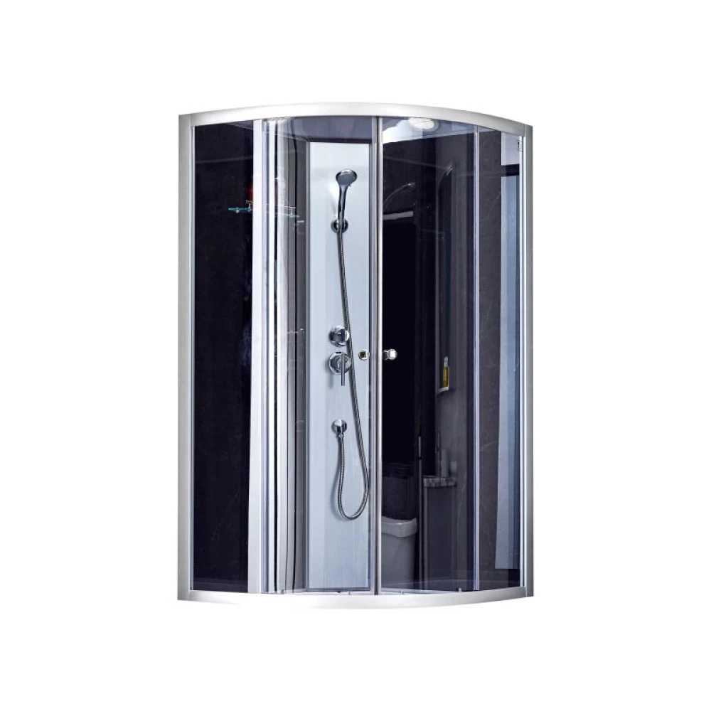 Двері для душової кабіни Lidz Gray TANI SB90x90.HIGH.GR