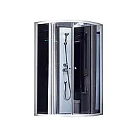 Двері для душової кабіни Lidz Gray TANI SB90x90.HIGH.GR
