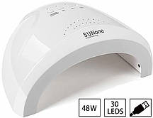 Лампа для манікюру Nail Lamp SUN One USB для покриття нігтів гель лаком, гелем 48W UV/LED White AVADONA