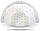 Лампа для манікюру Nail Lamp SUN One USB для покриття нігтів гель лаком, гелем 48W UV/LED White AVADONA, фото 3