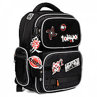 Рюкзак шкільний YES Samurai S-101 40,5 х 28,5 х 14,5 см, 17 л, чорний (559761)