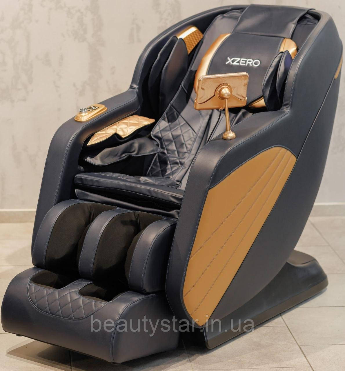 Крісло для масажу для користувача 190 XZERO Y5 SL Premium Blue Масажні крісла для відпочинку