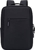 Рюкзак MADORU міський для ноутбука, чорнийEStyle