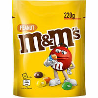 Шоколадні драже M&Ms Peanut 220 г