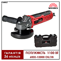 Болгарка Угловая шлифмашина 1100 Vitals Master Ls12110BRvc power+ Диск 125 мм 6000 - 12000 об мин