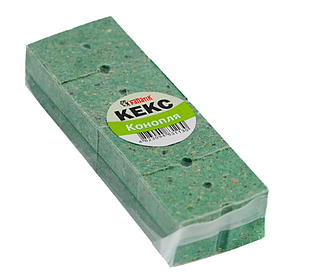 Прикормка Fanatik Keks пресована пиляна Конопля 4 шт в упаковці