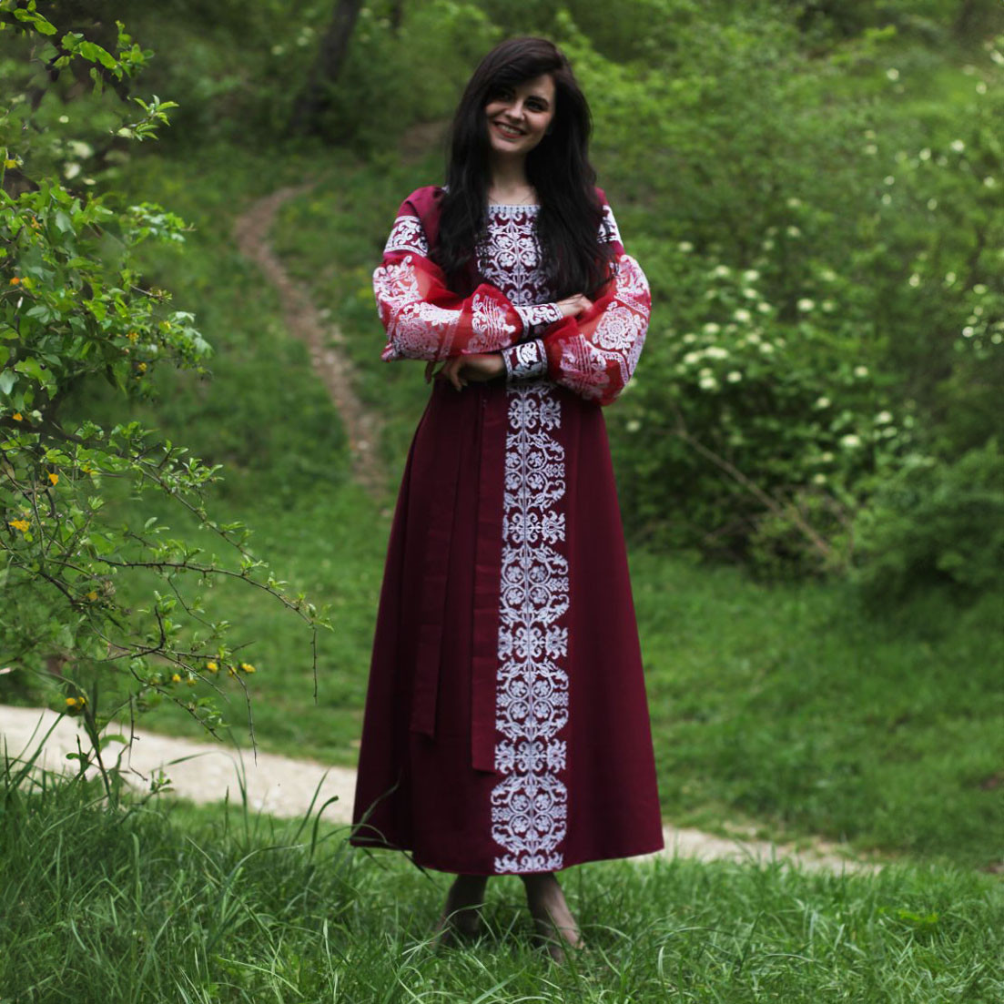 Вишита сукня "Фіона" PJ-0066