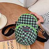 Дитяча сумка Lesko TD-637 Green через плече на два відділення з ремінцем (12210-67774), фото 2