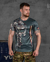 Тактическая потоотводящая футболка Punisher USA ВТ6621