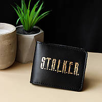 Обложка черная с позолотой для УБД "STALKER" на удостоверение