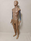Манекен чоловічий сбірний з головою з імітацією рук (№2), фото 3