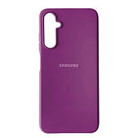 Чехол для Samaung Galaxy A05s Silicone Case (фиолетовый цвет) с микрофиброй