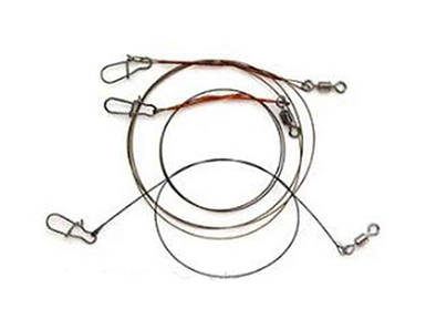 Поводок риболовний Титановий 15 см d-0,24мм. (1 шт/уп) ТМ FANATIK FG