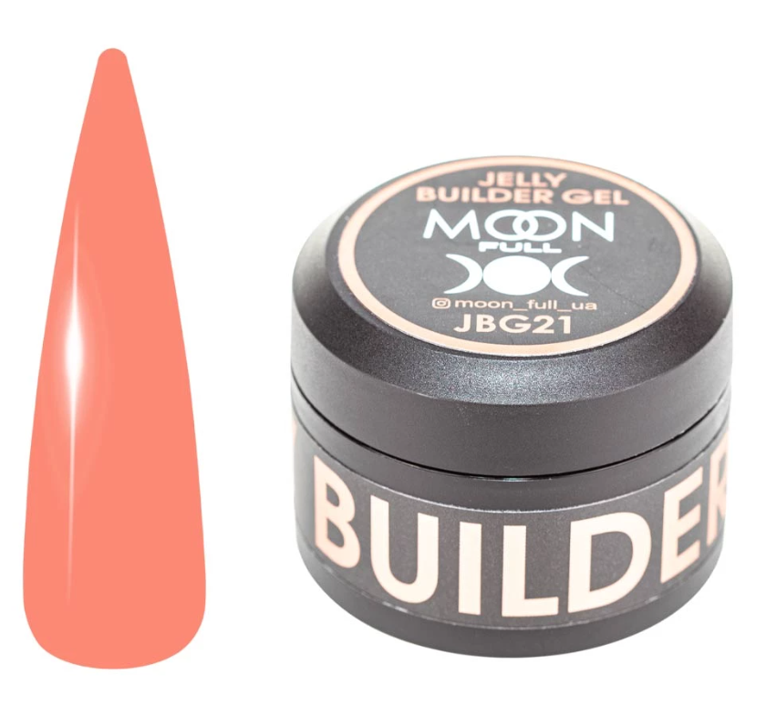 Гель-желе для нарощування нігтів Moon Full Jelly Builder Gel №JBG21, 30 мл