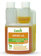 Комплексна вітамінна добавка для тварин Canvit Amino Sol 250 мл (b57100)