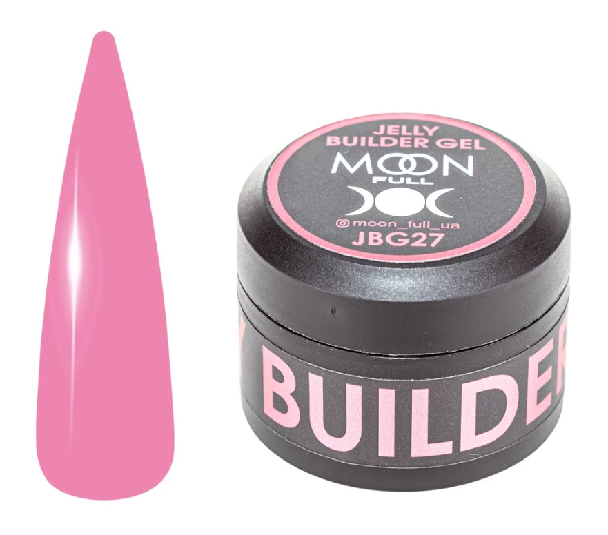 Гель-желе для нарощування нігтів Moon Full Jelly Builder Gel №JBG27, 30 мл