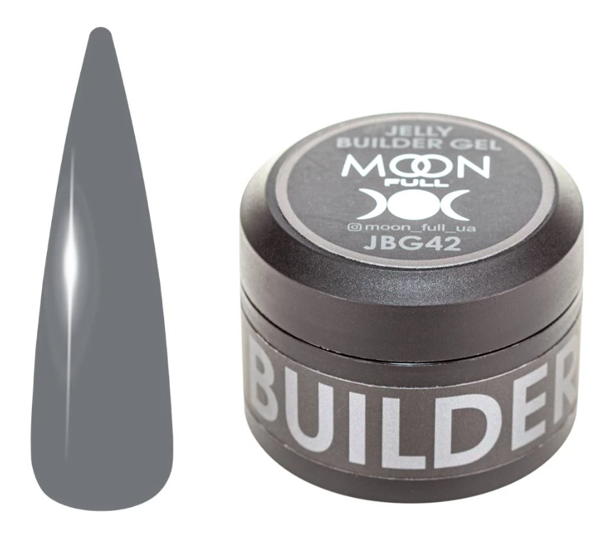 Гель-желе для нарощування нігтів Moon Full Jelly Builder Gel №JBG42, 30 мл