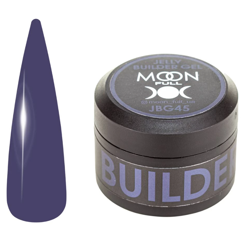 Гель-желе для нарощування нігтів Moon Full Jelly Builder Gel №JBG45, 30 мл