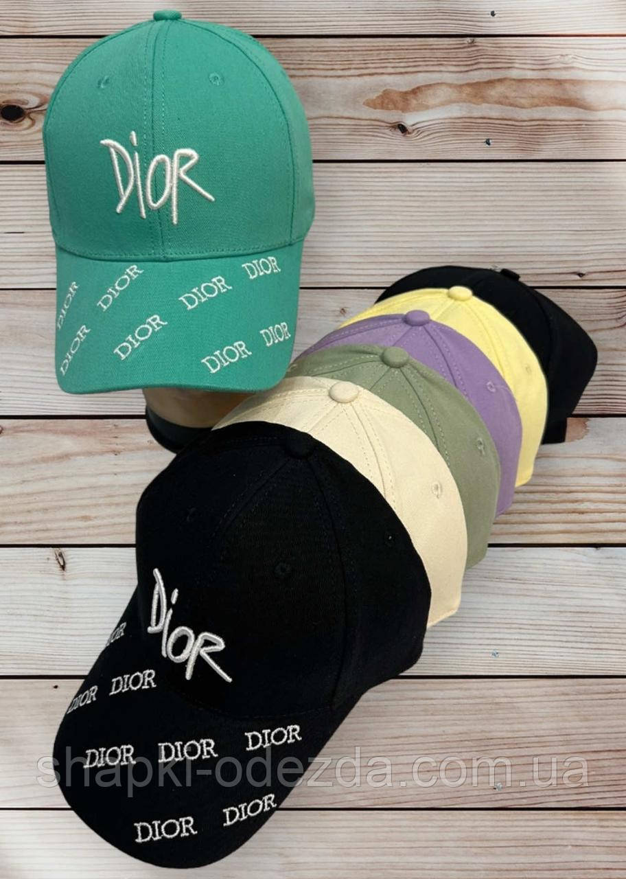 Кепки-бейсболки Оптом у Львові Коттон "Dior"