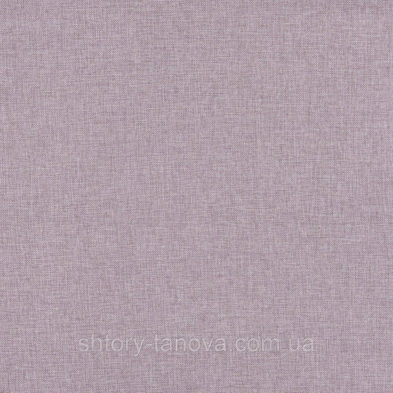 Декоративна тканина рогожка Регіна/REGINA меланж сизо-бузковий - фото 3 - id-p2171380453