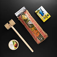 Подарунок для справжнього чоловіка Набір для сауни та лазні чоловічий у дерев'яному ящику з ламом "Баня", фото 3