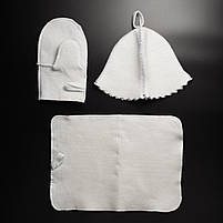 Подарунок для справжнього чоловіка Набір для сауни та лазні чоловічий у дерев'яному ящику з ламом "Баня", фото 4