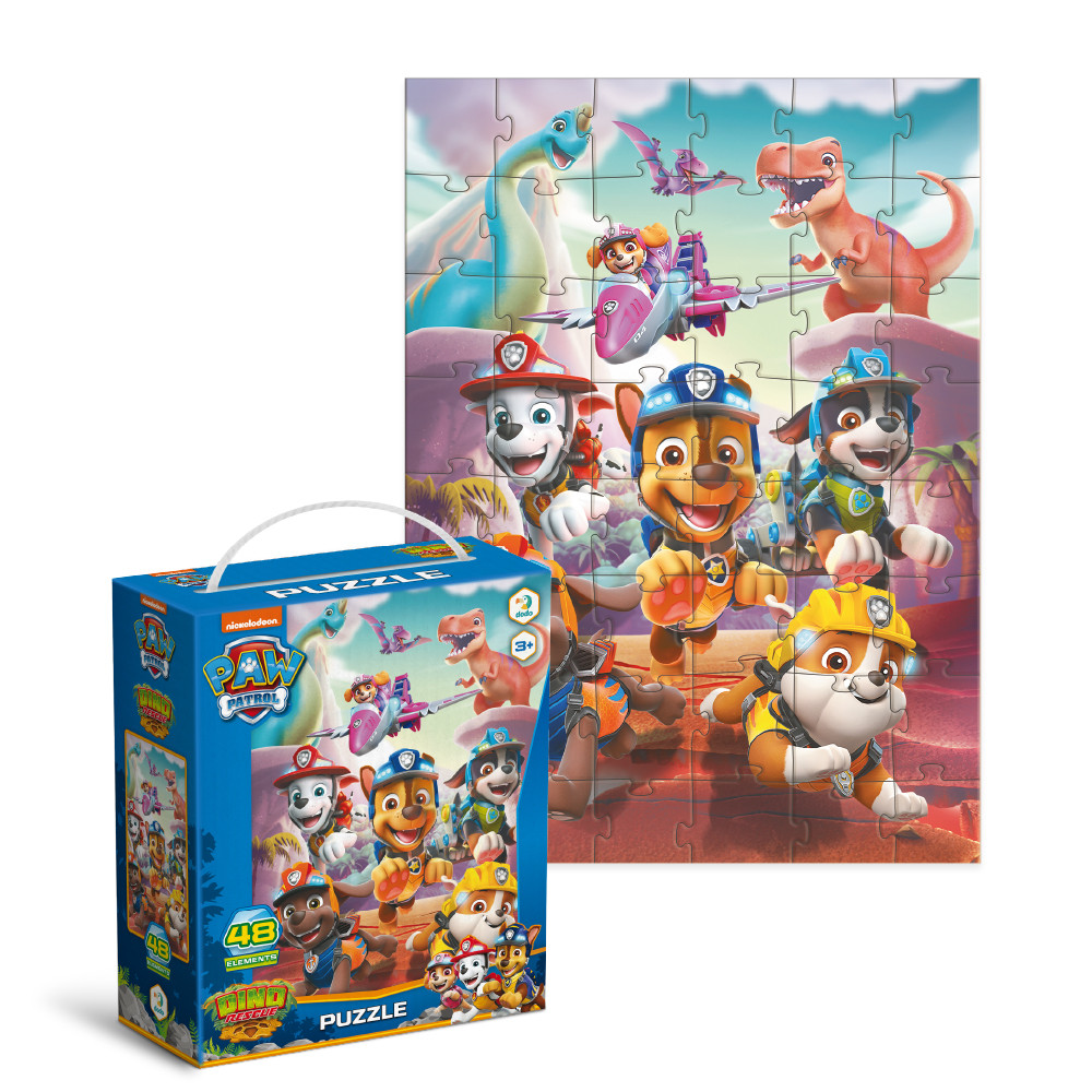 Дитячий пазл Paw Patrol Dino Rescue Щенячий патруль (48 эл) Dodo 200525