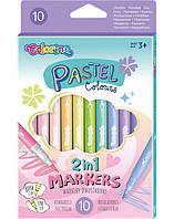 Фломастеры 6 цв. COLORINO Pastel Glitter (82565PTR)