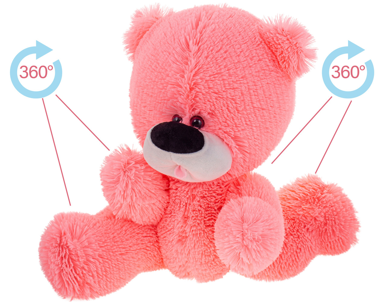 Ведмідь на шарнірах 32 см hotdeal, фото 1