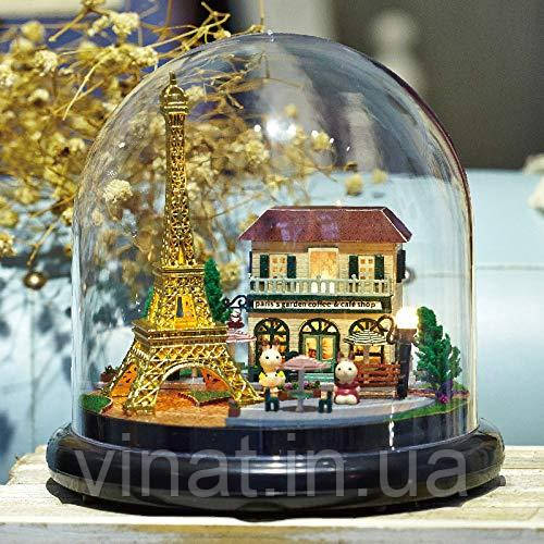 Румбокс музичний Побачення в Парижі 3D конструктора DIY Cute Room ZQW-2018