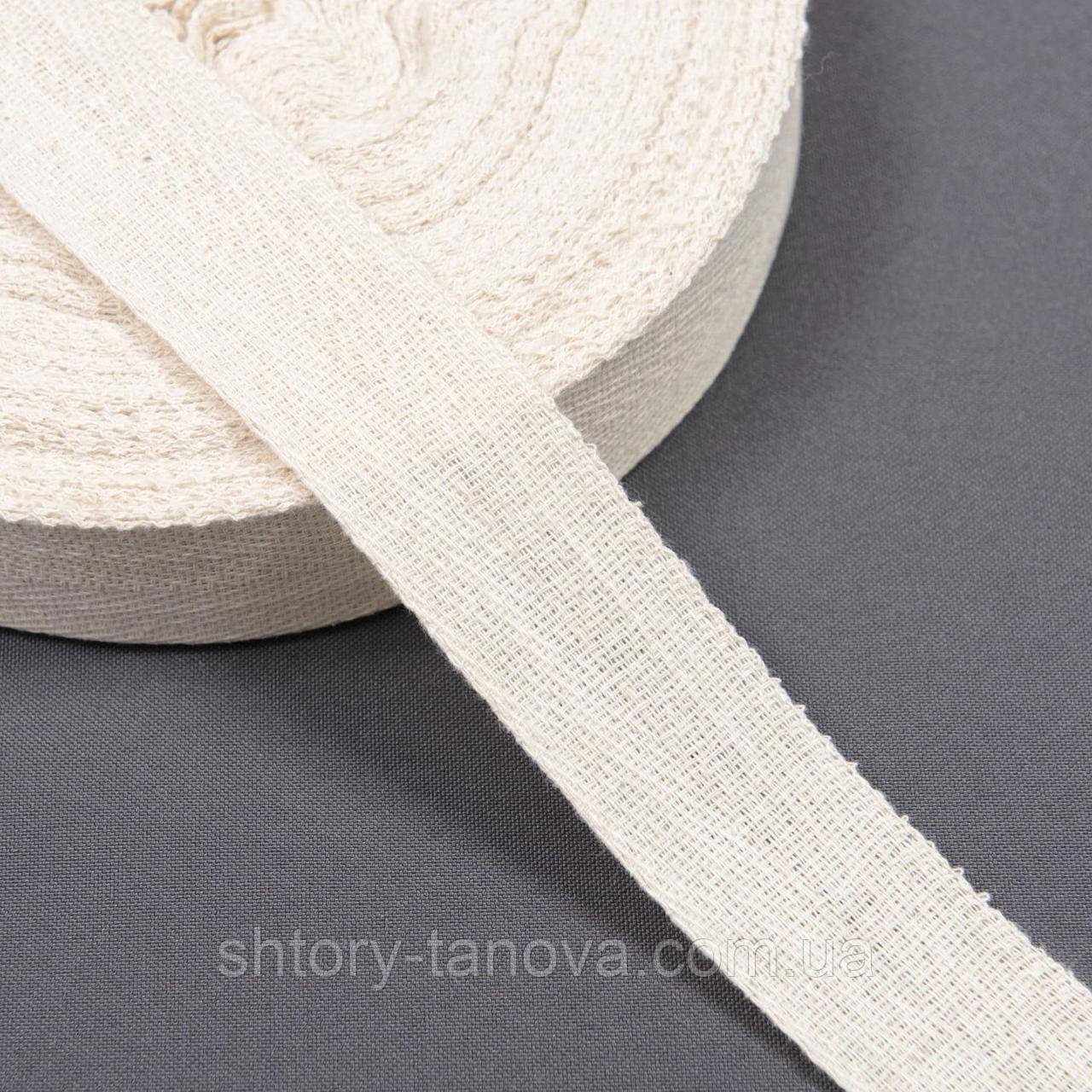 Декоративна кіперна стрічка сувора 31 мм, фото 1