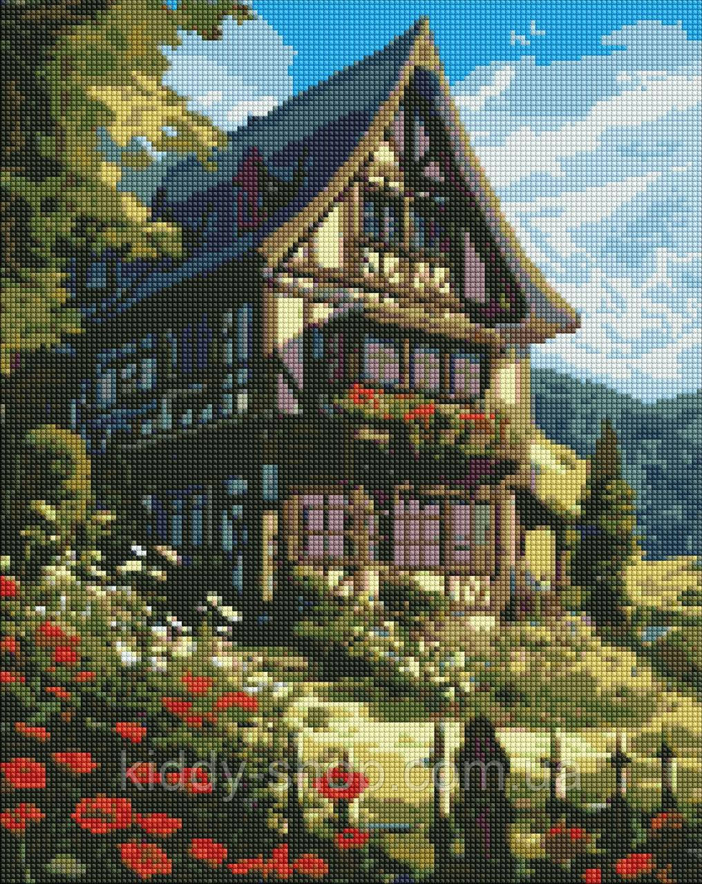 Діамантова вишивка Казка у горах ©art_selena_ua, 40х50 см (Ідейка), фото 1