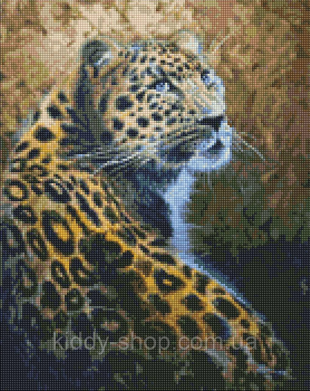 Діамантова вишивка Граціозний хижак ©Світлана Теренчук, 40х50 см (Ідейка), фото 1