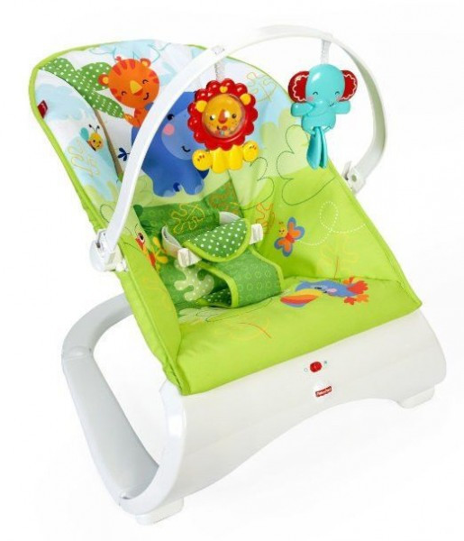 Крісло-гойдалка для дитини Leo Fisher Price IR28620