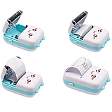 Термопринтер дитячий портативний для етикеток наклейок Міні принтер Mini printer з термодруком для телефону, фото 4