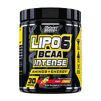 Аминокислота BCAA Nutrex Research Lipo-6 BCAA Intense, 259 грамм Фруктовый пунш