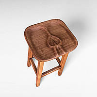 ПАБ табурет стілець Адам для кафе та бару високий дерев'яний